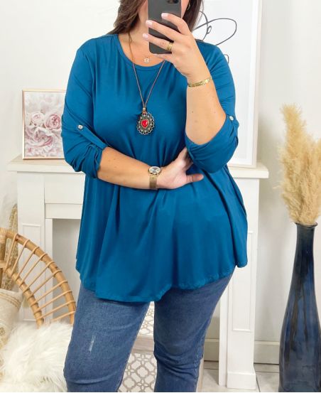 LARGE SIZE HIGH WITH NECKLACE OFFERED 2029 BLUE