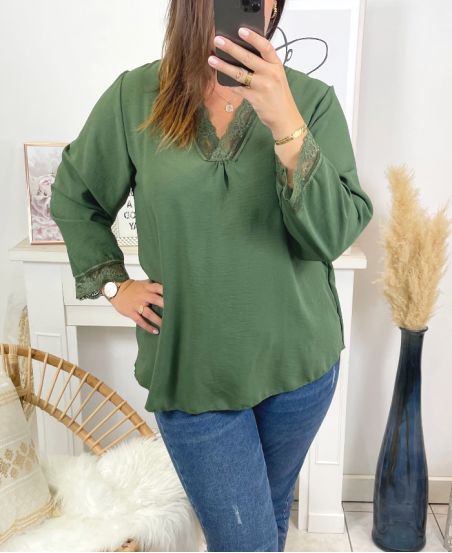 GROSSE HOHE TAILLE MIT MILITARY GREEN 2686