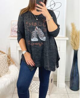 LARGE SIZE PULL LOVE NAILED 2333 BLACK