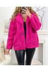 MANTEAU 1532 FUSHIA