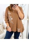 GRANDE TAILLE PULL SOME SEE A 2105B CAMEL