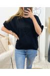 SWEATSHIRT 19711I2 STAR SCHWARZ