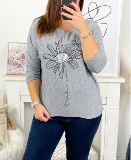 LARGE SIZE PULL FLOWER 2100 GRAY