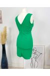 CINTREE BUCKLE DRESS PE551 EMERALD GREEN