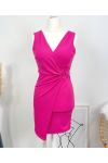 CINTREE BUCKLE DRESS PE551 FUSHIA