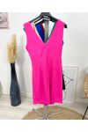 CINTREE BUCKLE DRESS PE551 FUSHIA