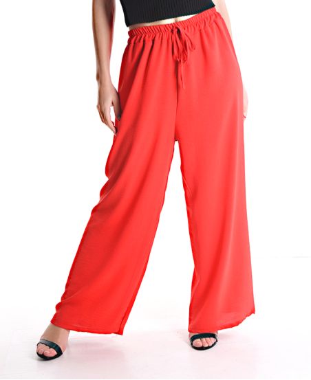 FLUID WIDE PANTS PE717 CORAL