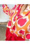 IMPRESS PE52 ORANGE BLOUSE