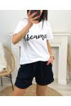 DREAMER PE928 T-SHIRT WEISS