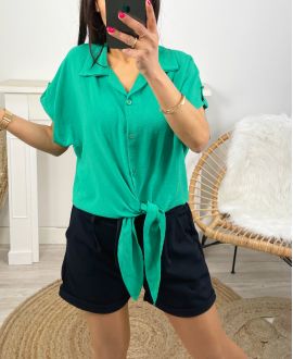 SHIRT TO TIE PE745 EMERALD GREEN