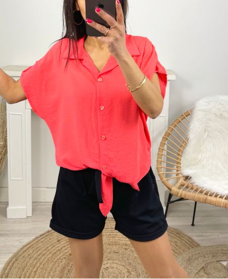 TETHER SHIRT PE745 CORAL