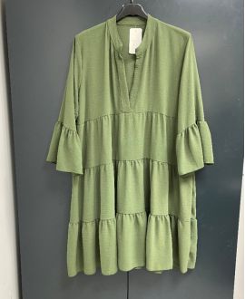 EVASEE PE983 MILITARY GREEN DRESS