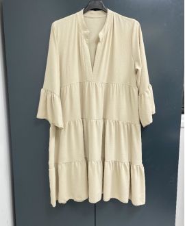 EVASEE PE983 BEIGE DRESS