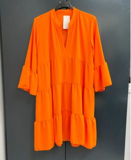 EVASEE DRESS PE983 ORANGE