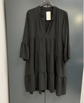 EVASEE DRESS PE983 BLACK