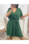 ROBE PE1098 VERT EMERAUDE