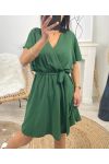 ROBE PE1098 VERT EMERAUDE