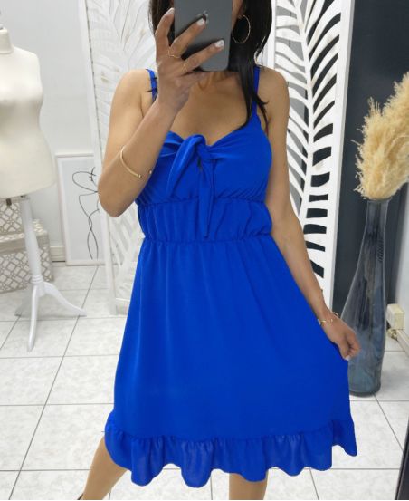 STRAP DRESS PE1320 ROYAL BLUE