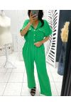 KOMBINATION PE1401 GRÜNE SMARAGDGRÜNE HOSE