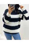SOFT SWEATER SCRATCH AH11 BLACK