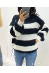 SOFT SWEATER SCRATCH AH11 BLACK