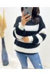 SOFT SWEATER SCRATCH AH11 BLACK