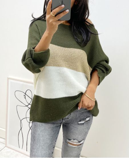 LUREX SWEATER AH02 KAKI