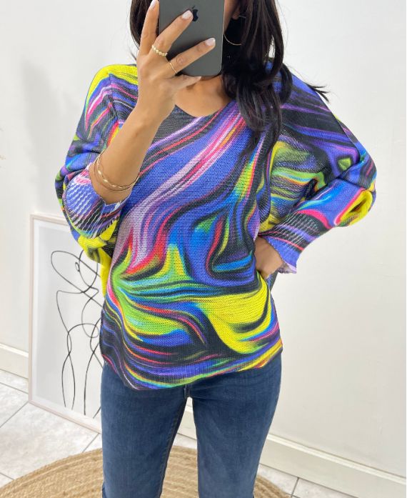 IMPPRESSED SWEATER AH32 PURPLE