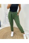 PACK 4 TROUSERS CARGO STYLE BELT AH82 KAKI
