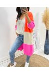 MOHAIR VEST "FAVORITE" AH95 ORANGE