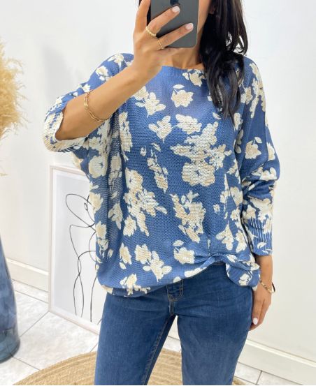 SWEATER IMPRESS AH106 BLUE