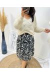 PRINTED DRESS AH235 ZEBRE