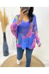 IMPLICATED SWEATER AH23 PURPLE