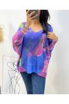 IMPLICATED SWEATER AH23 PURPLE