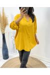 BLOUSE AH256 MUSTARD