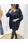 BLOUSE AH256 BLACK