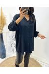 BLOUSE AH256 BLACK