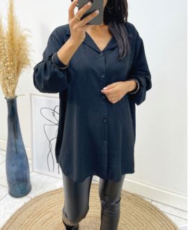 BLOUSE AH256 BLACK
