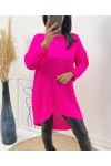 PULLOVER LONG AH236 FUSHIA