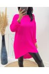 PULLOVER LONG AH236 FUSHIA