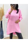 LONG SWEATER AH236 PINK