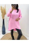LONG SWEATER AH236 PINK