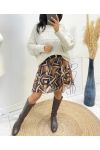 DRESS VEIL EFFECT GLOSSY PE280 CHOCOLATE