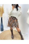 TWISTED SWEATER AH143 BEIGE