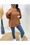 COLLECTION CURVY TOP OVERSIZE AH300 CAMEL