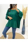 CURVY TOP OVERSIZE COLLECTION AH300 GREEN