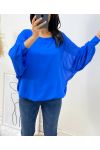 TOP DOUBLE CURTAIN AH313 ROYAL BLUE