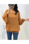 TOP DOUBLE CURTAIN AH313 CAMEL