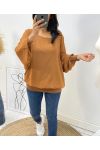 TOP DOUBLE CURTAIN AH313 CAMEL