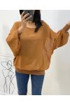 TOP DOUBLE CURTAIN AH313 CAMEL